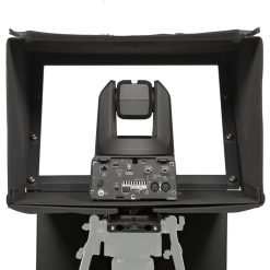 PTZ Teleprompter for Corporate AV and podcast studios – professional PTZ camera teleprompter providing clear script delivery and natural eye contact for high-quality video production