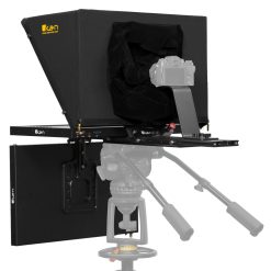 PTZ Teleprompter for Corporate AV and podcast studios – professional PTZ camera teleprompter providing clear script delivery and natural eye contact for high-quality video production