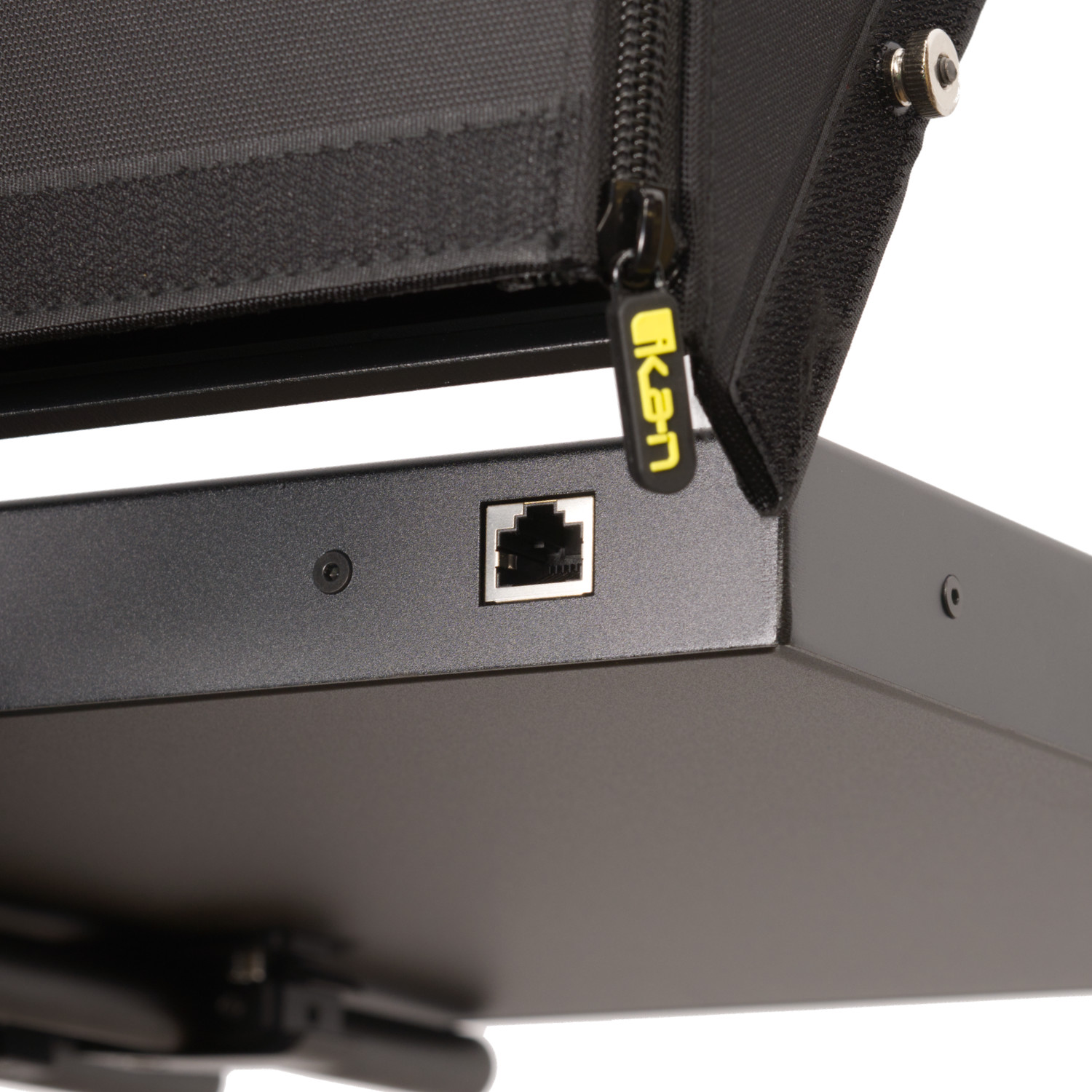 PTZ Teleprompter for Corporate AV and podcast studios – professional PTZ camera teleprompter providing clear script delivery and natural eye contact for high-quality video production