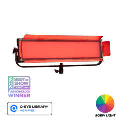 Lyra POE Low Profile RGBWA Color Studio Soft Panel LED Light w/ ArtNet and sACN DMX